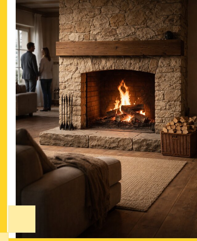 Открытые камины под ключ в Братске от 153060 р. ЭриданБрт