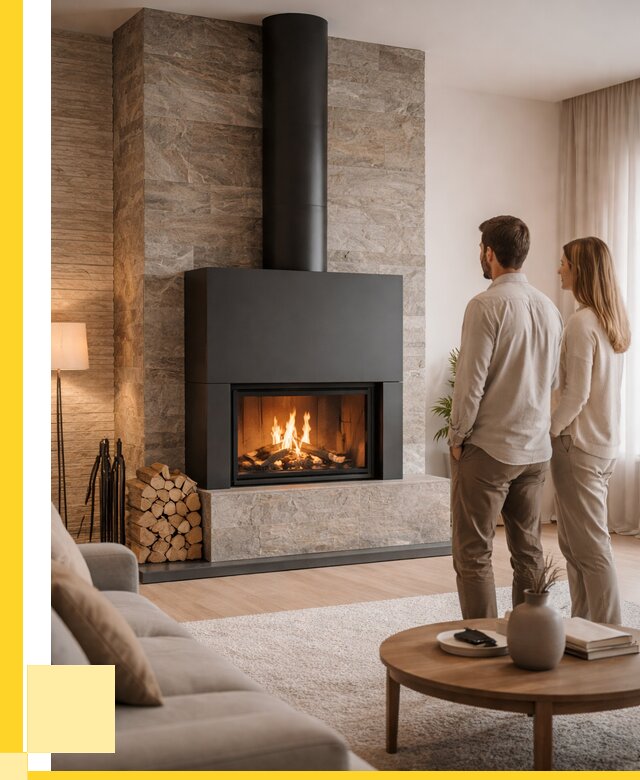 Закрытые камины под ключ в Братске от 122448 р., ЭриданБрт