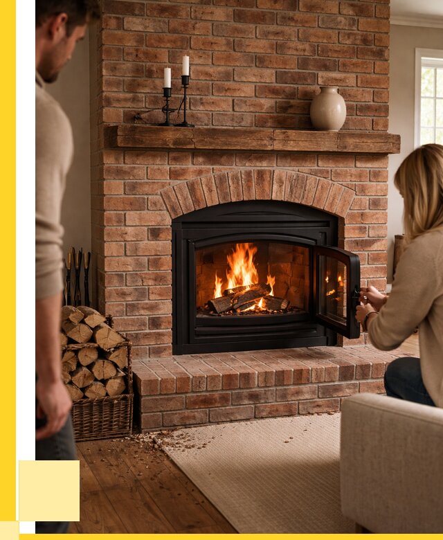 Кирпичные камины под ключ в Братске от 153060 р. | ЭриданБрт