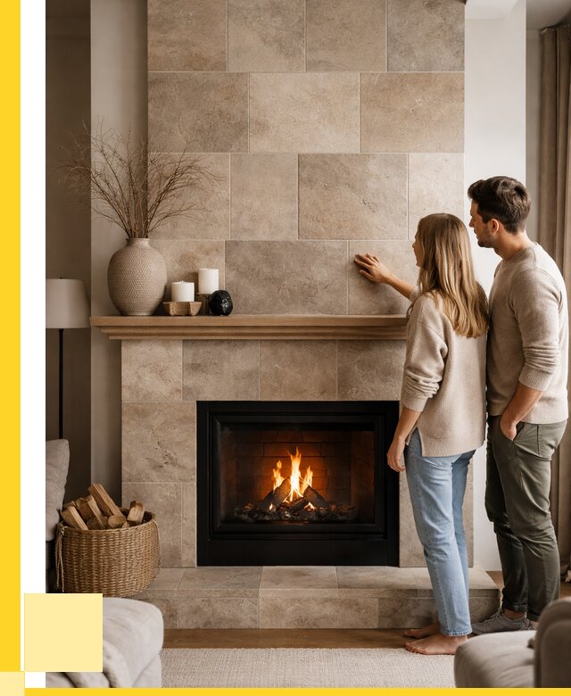 Облицовка каминов керамогранитом в Братске от 4592 р. | ЭриданБрт