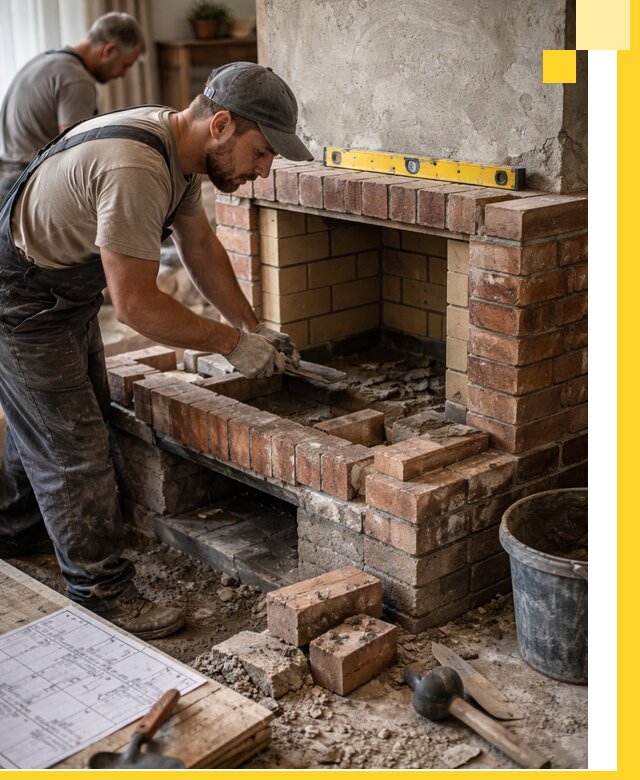 Изготовление и установка каминопечей под ключ в Братске