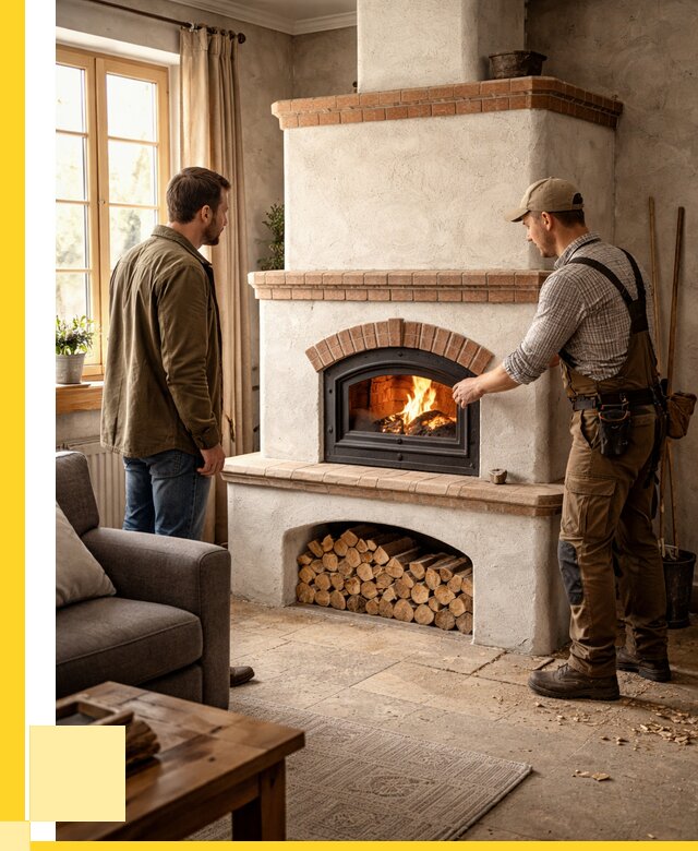 Печи камины в Братске: кирпичные, изразцовые от 61224 р. | ЭриданБрт