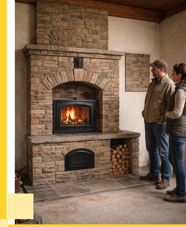 Кирпичная печь под ключ в Братске от 153060 р. | ЭриданБрт