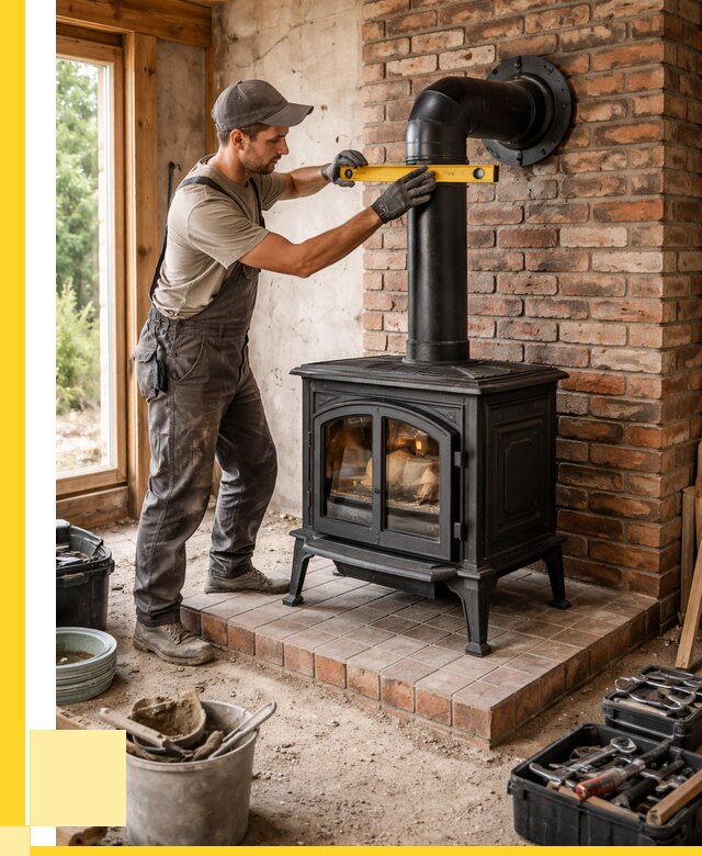 Монтаж печей установка банной печи в Братске от 15306 р. | ЭриданБрт