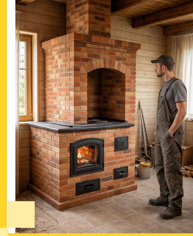 Кирпичные печи в Братске: купить от 153060 р. | ЭриданБрт