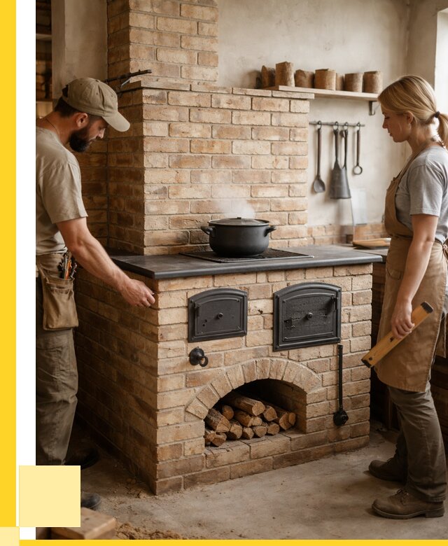 Варочно отопительные печи в Братске от 91836 р. | ЭриданБрт