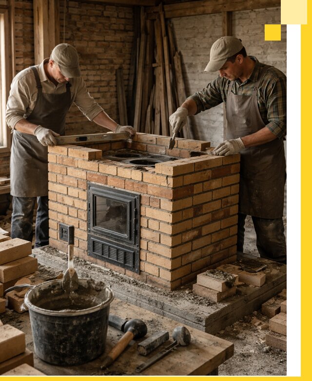 Изготовление и установка варочных печей под ключ в Братске