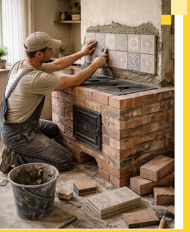 Печи с плитой на заказ монтаж гарантия и сервис в Братске