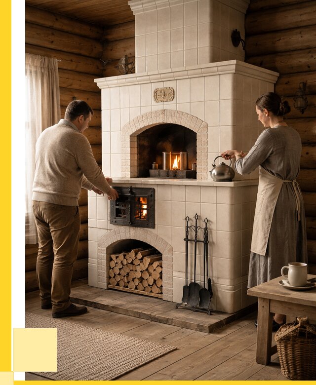 Русские печи в Братске: установка от 153060 р. ЭриданБрт