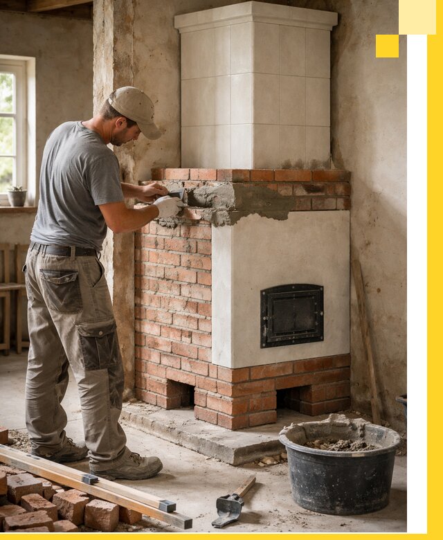 Изготовление и установка печей-голландок под ключ в Братске