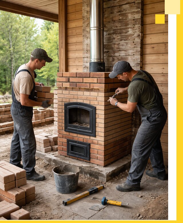 Производство и установка дачных печей под ключ в Братске