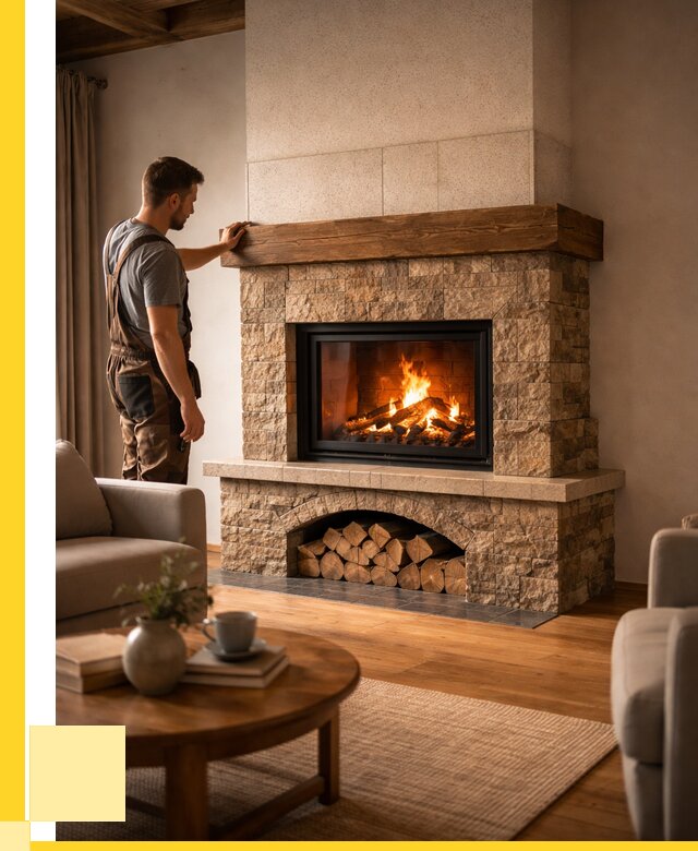 Печи камины для дома под ключ в Братске от 56122 р. | ЭриданБрт