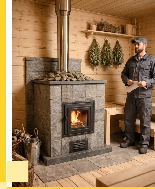 Печи для бани под ключ в Братске от 122448 р. | ЭриданБрт