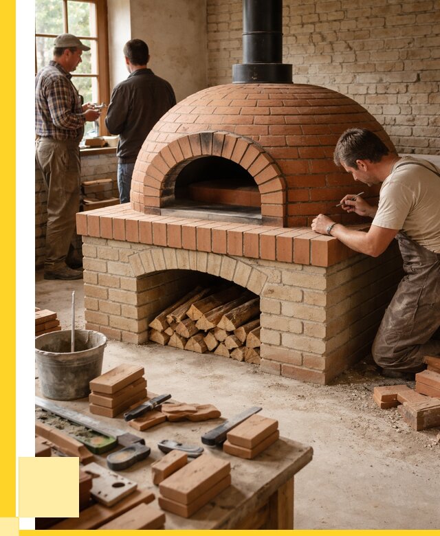 Помпейская печь дровяная для пиццы в Братске | ЭриданБрт от 204080 р.