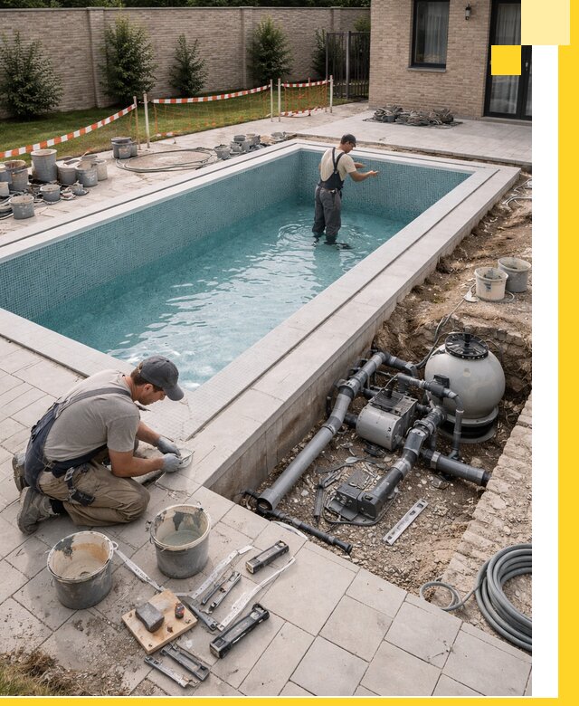 Строительство бассейнов под ключ в Братске: проекты и монтаж