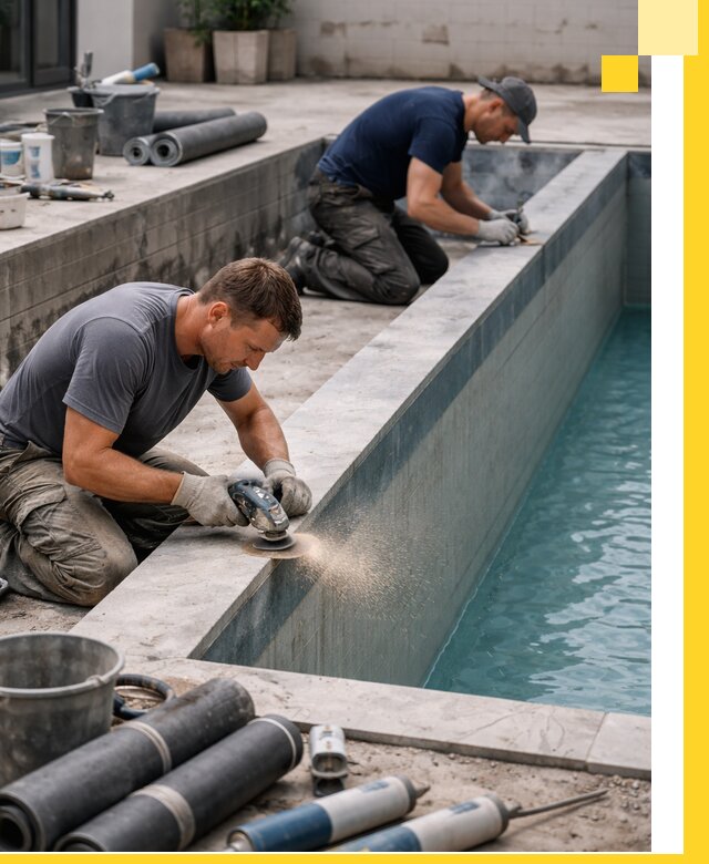 Профессиональный ремонт бассейнов под ключ в Братске