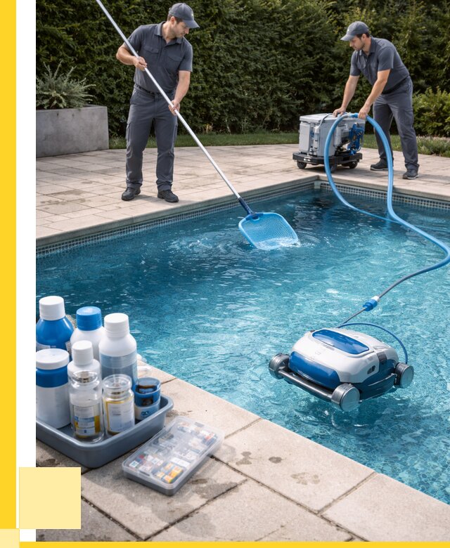 Чистка бассейнов в Братске роботами, от 4592 р. | ЭриданБрт