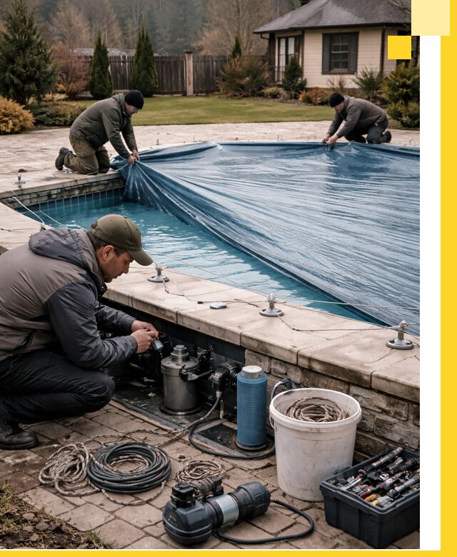 Консервация бассейнов в Братске: подготовка к длительному хранению