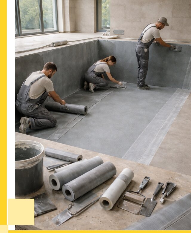 Гидроизоляция бассейнов в Братске от 2041 р., ЭриданБрт