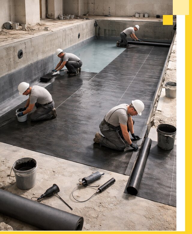 Профессиональная гидроизоляция бассейнов и чаш в Братске под ключ