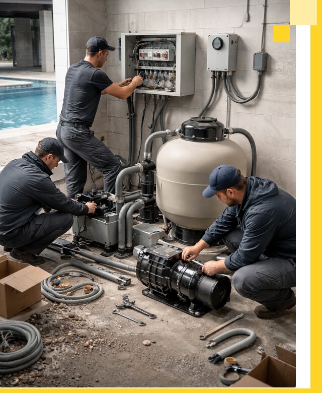 Профессиональный монтаж оборудования для бассейнов в Братске