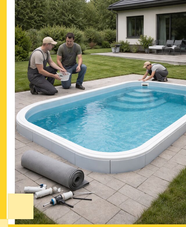 Пластиковый бассейн купить в Братске от 255100 р., ЭриданБрт