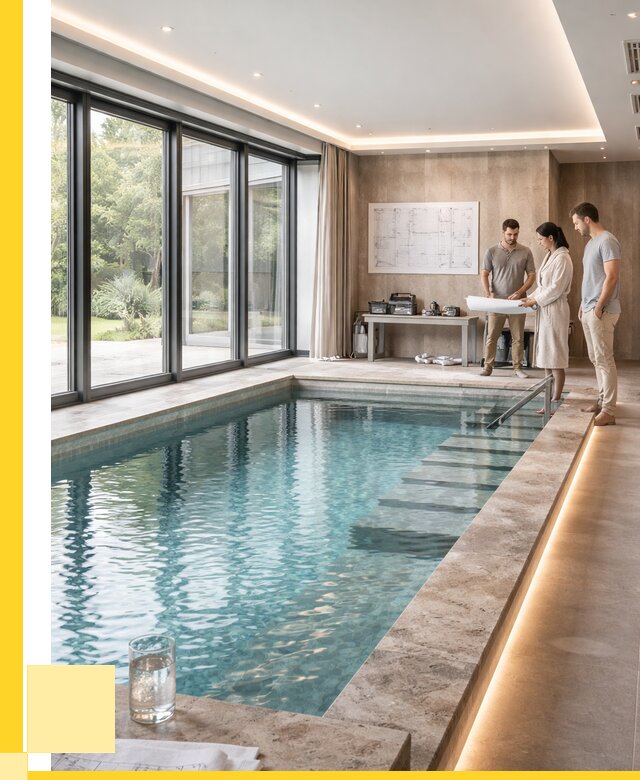 Закрытые бассейны под ключ в Братске от 2551000 р. | ЭриданБрт