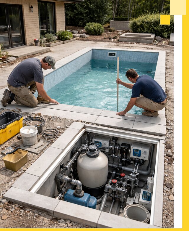 Строительство качественных домашних бассейнов под ключ в Братске