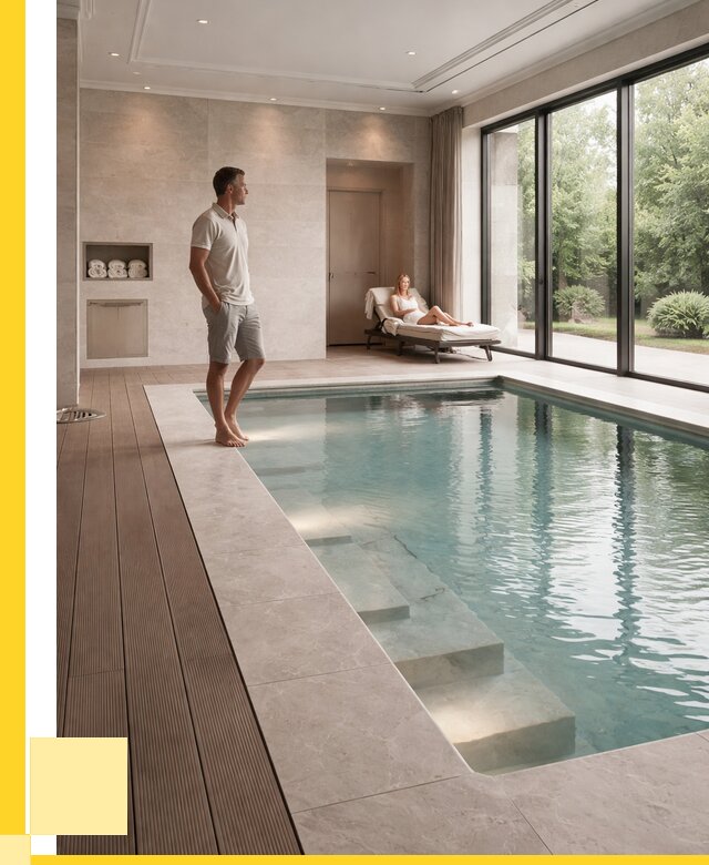 Бассейны в коттедже под ключ в Братске от 1224480 р. | ЭриданБрт