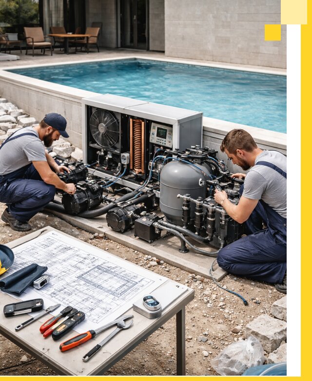 Проектирование и монтаж бассейнов с подогревом в Братске