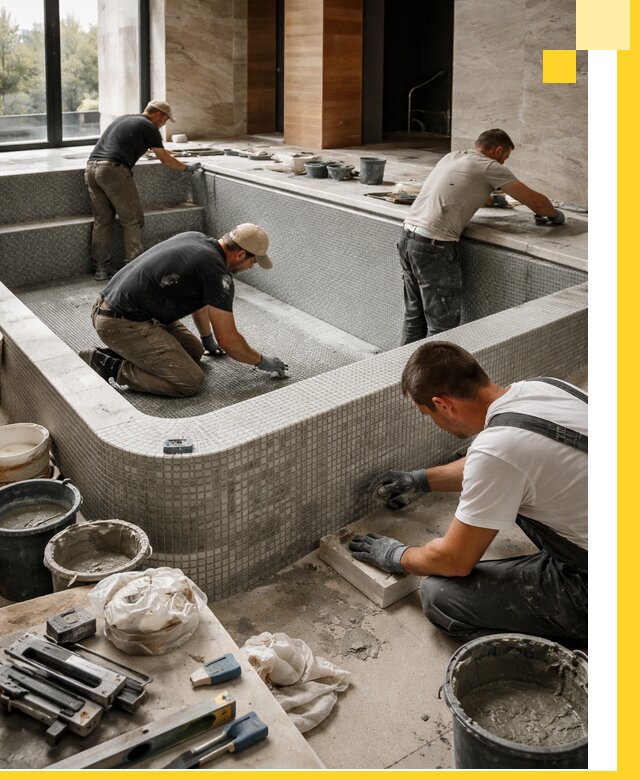 Строительство и установка СПА бассейнов под ключ в Братске