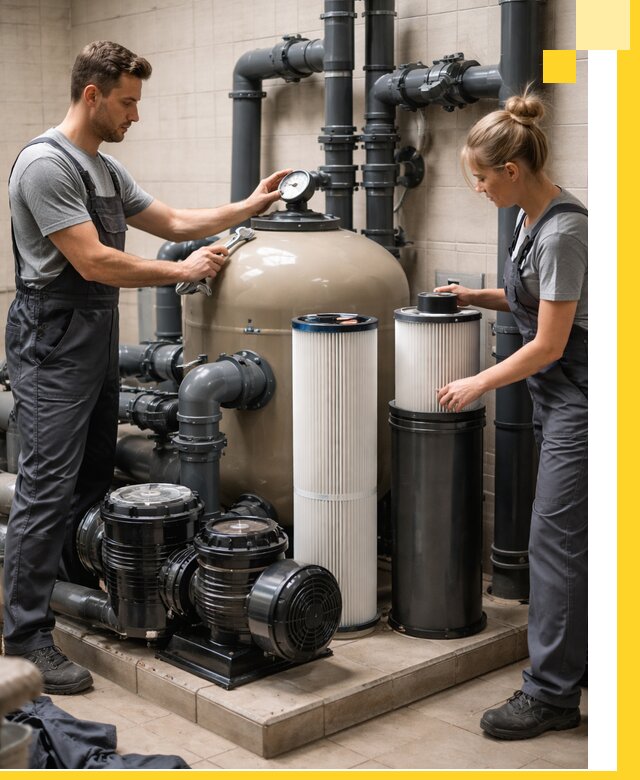 Фильтры и системы фильтрации для бассейнов в Братске