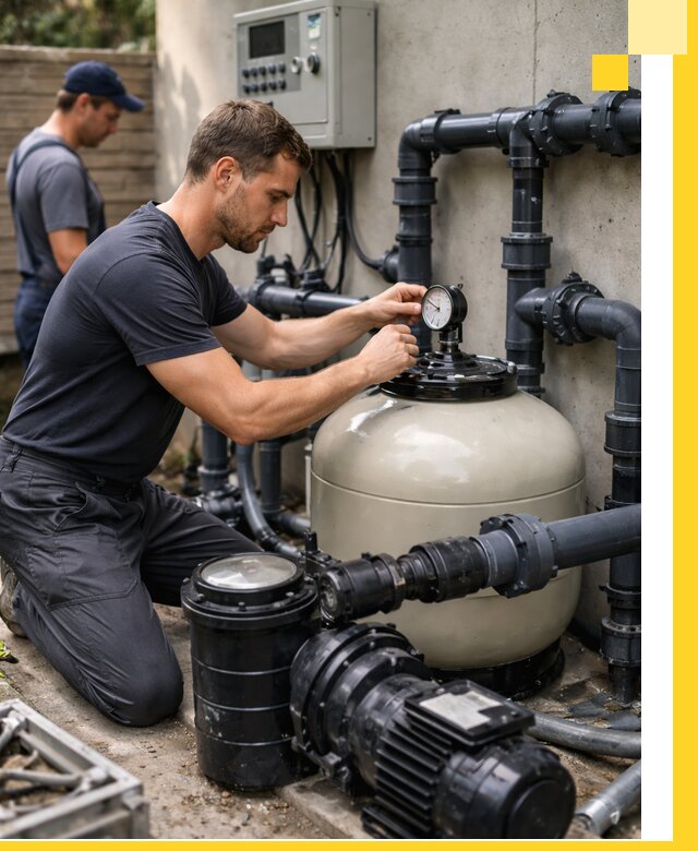 Поставка и монтаж фильтровального оборудования для бассейнов в Братске