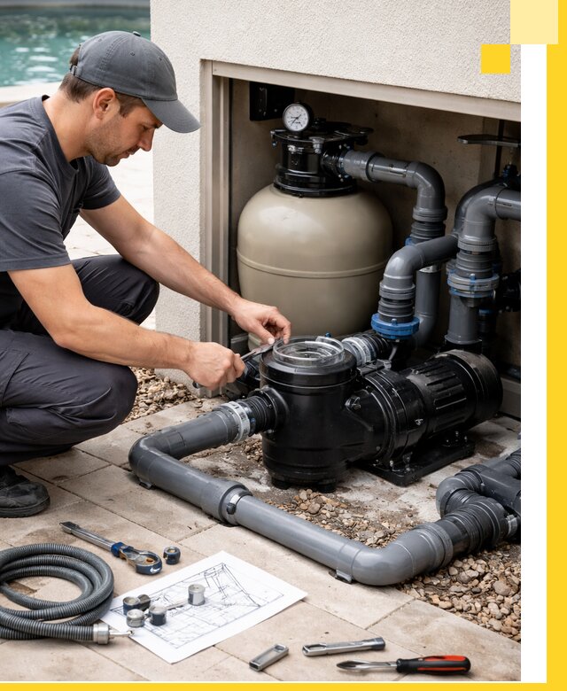 Поставка, монтаж и сервис насосов для бассейнов в Братске