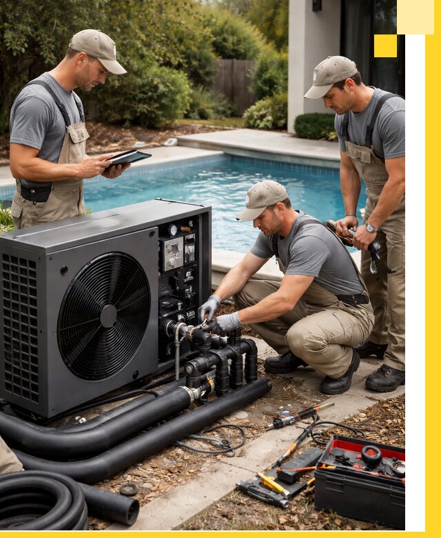 Проектирование и установка тепловых насосов для бассейнов в Братске