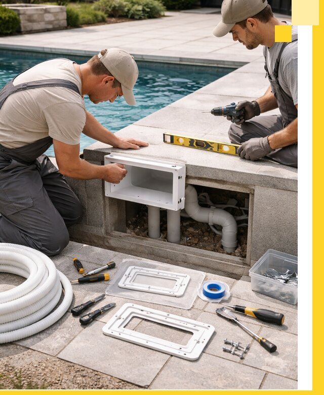 Поставка и установка скиммеров для бассейнов в Братске