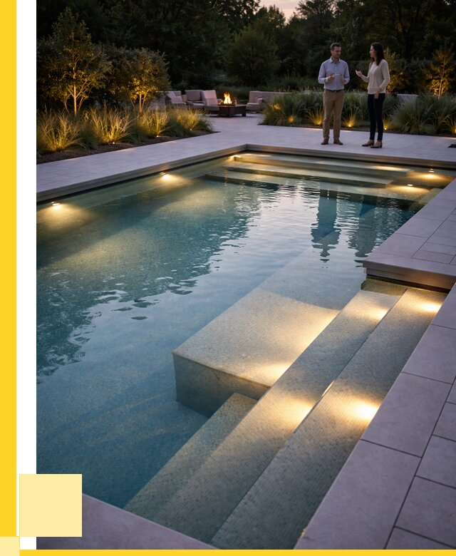 Освещение бассейнов в Братске под ключ от 25510 р. | ЭриданБрт