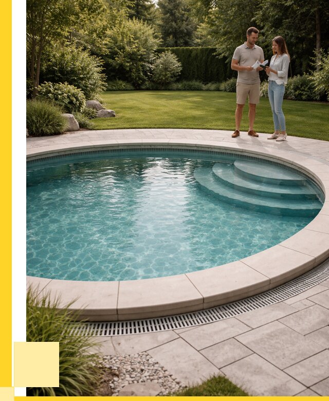 Круглые каркасные бассейны купить в Братске от 255100 р. | ЭриданБрт