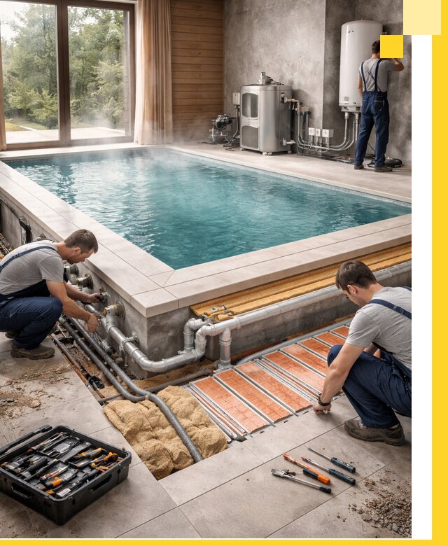 Проектирование и строительство тёплых бассейнов в Братске