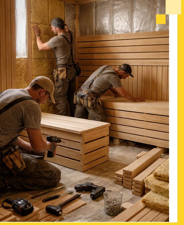 Профессиональное строительство саун под ключ в Братске