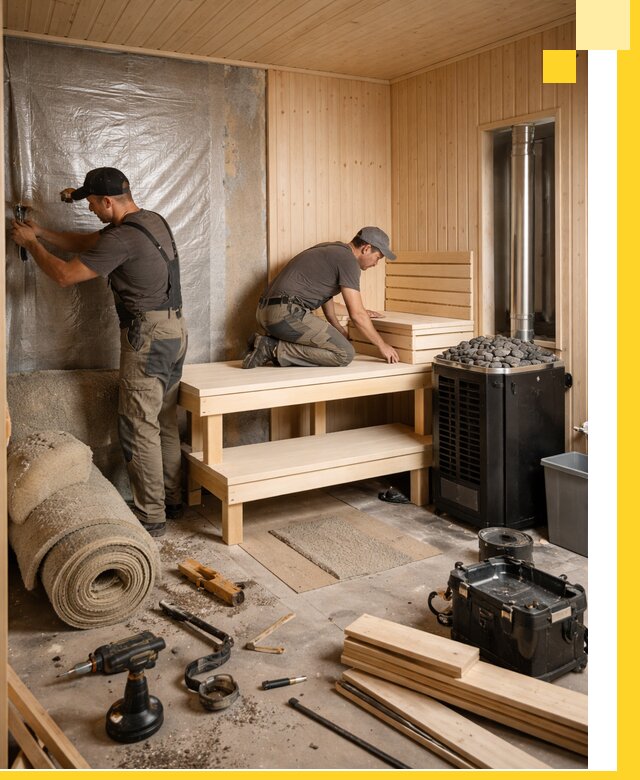 Проекты саун под ключ в Братске дизайн и строительство