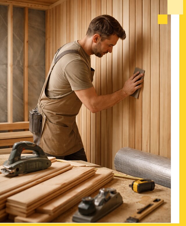 Профессиональная отделка саун и парных под ключ в Братске