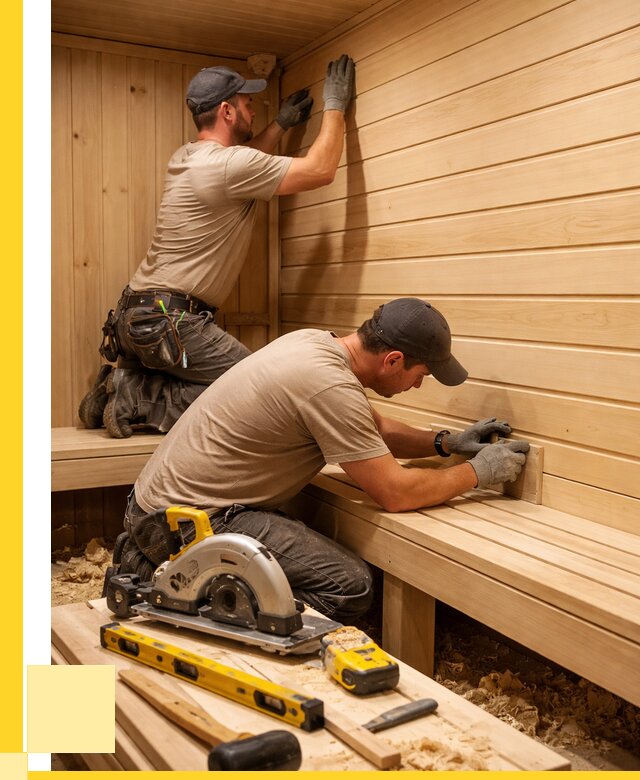 Обшивка саун вагонкой в Братске от 2551 р. | ЭриданБрт