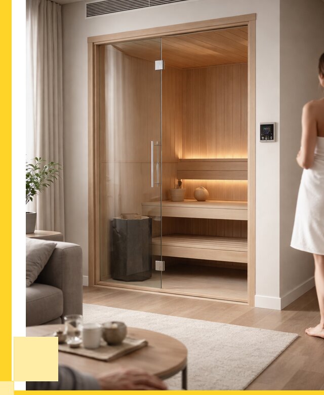 Сауна в квартире под ключ в Братске от 122448 р. ЭриданБрт