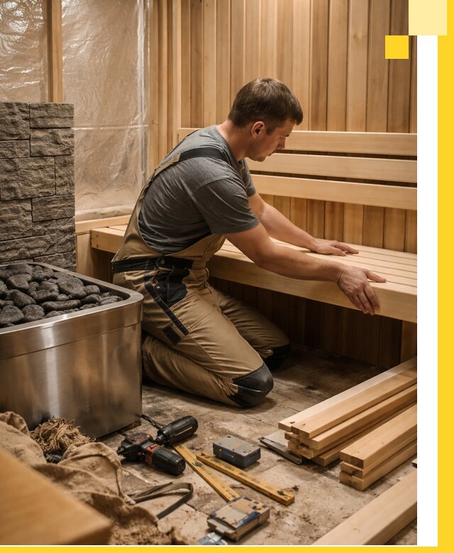 Сауны для дома под ключ с проектированием и монтажом в Братске