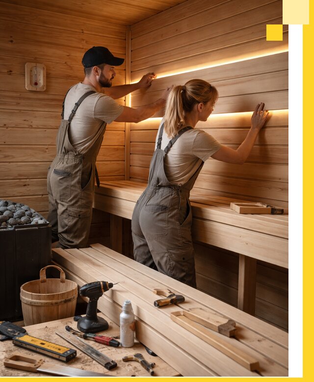 Дизайн саун и бань под ключ с индивидуальным проектом в Братске