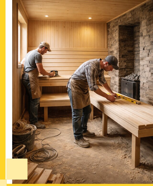 Отделка бани в Братске: внутренняя отделка от 3061 р. | ЭриданБрт