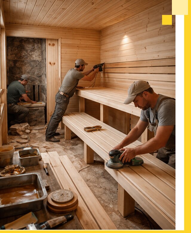 Профессиональная отделка бань в Братске под ключ, с гарантией