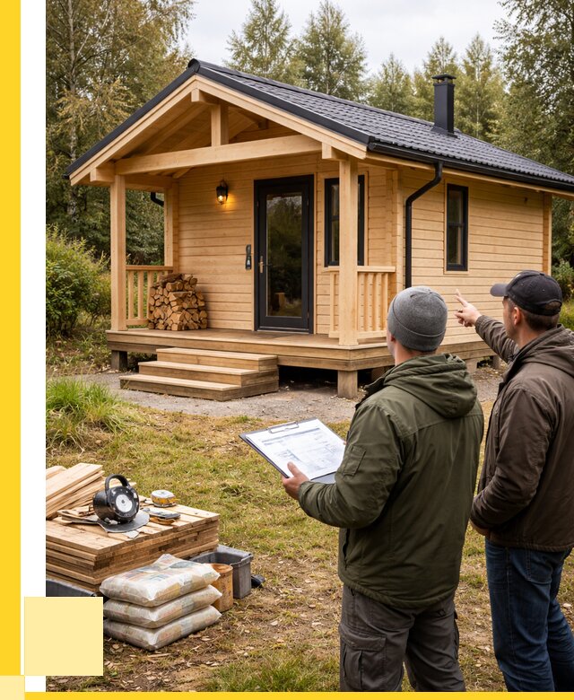 Каркасные бани под ключ в Братске от 306120 р. | ЭриданБрт