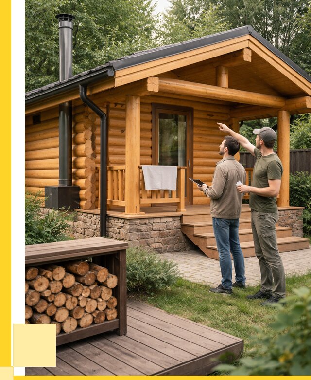 Бани для дачи под ключ в Братске от 255100 р. | ЭриданБрт